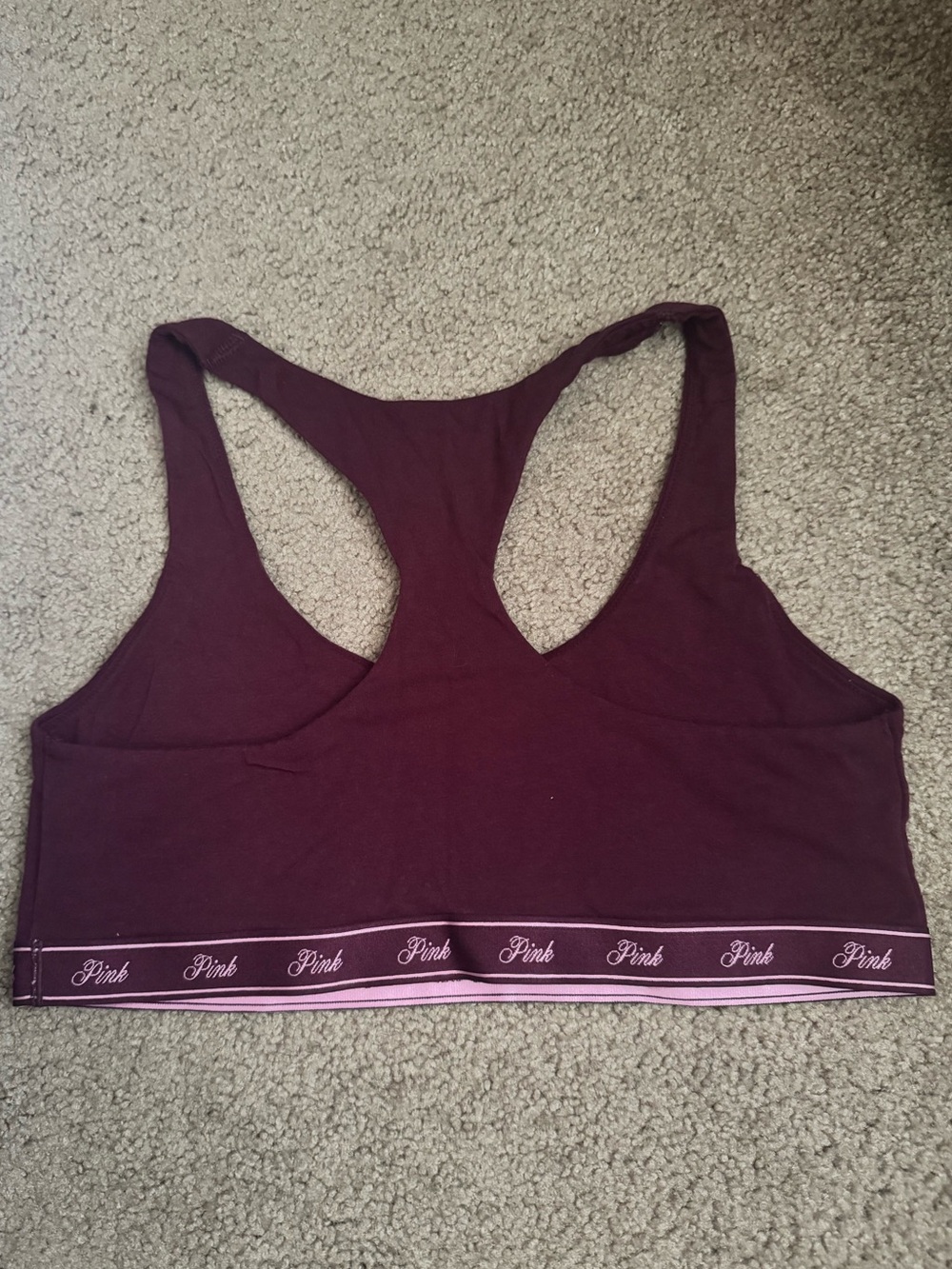 PINK Razorback Bralette - Picture 2 of 3